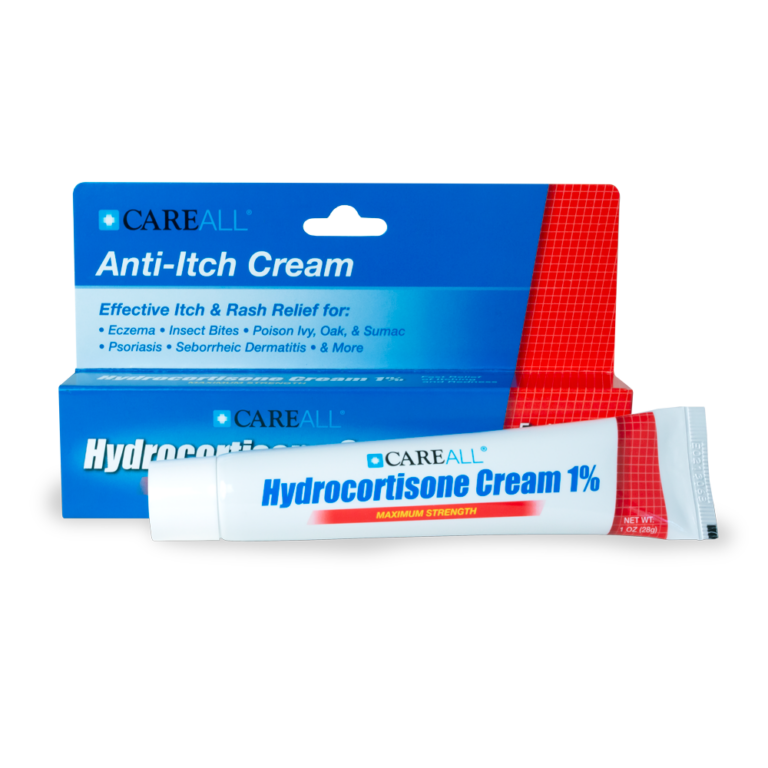 CareALL Hydrocortisone Cream AntiItch Compare to Cortaid