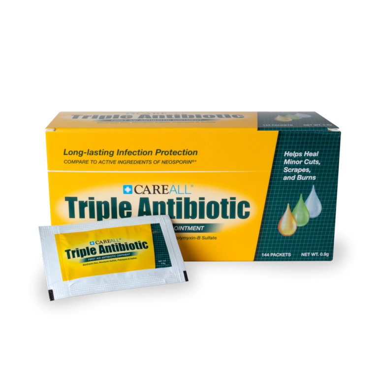 Careall Triple Antibiotic Ointment Packets Compare To Neosporin