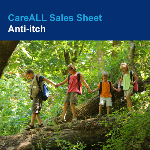 anti-itch sales sheet