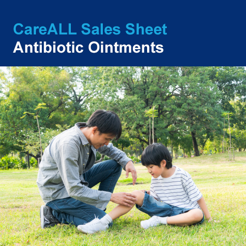 antibiotic ointment sales sheet