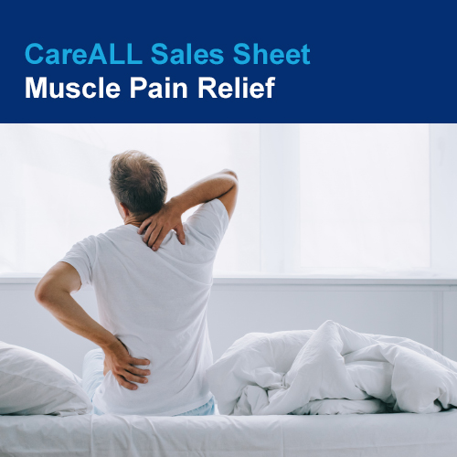 muscle pain relief sell sheet